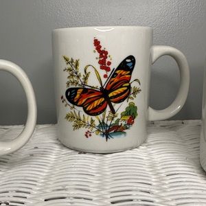 Vintage Butterfly Mug